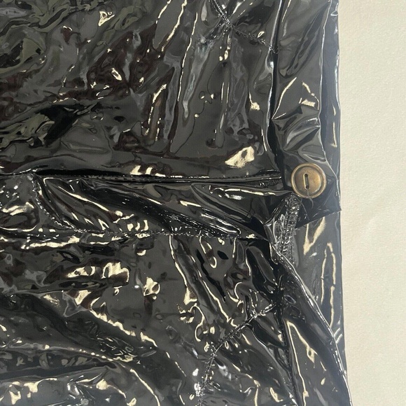 XS Fashion Nova High Shine Black Leggings - Picture 3 of 7